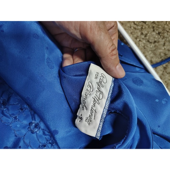 Vtg 70s Blanche By Ralph Montero Fairy Core Slip Gown Maxi USA Made  Women's S - Picture 4 of 7